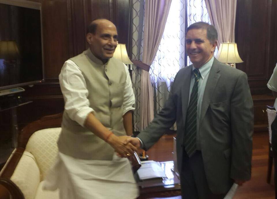 Ambassador Carmon meets Home Minister Rajnath Singh